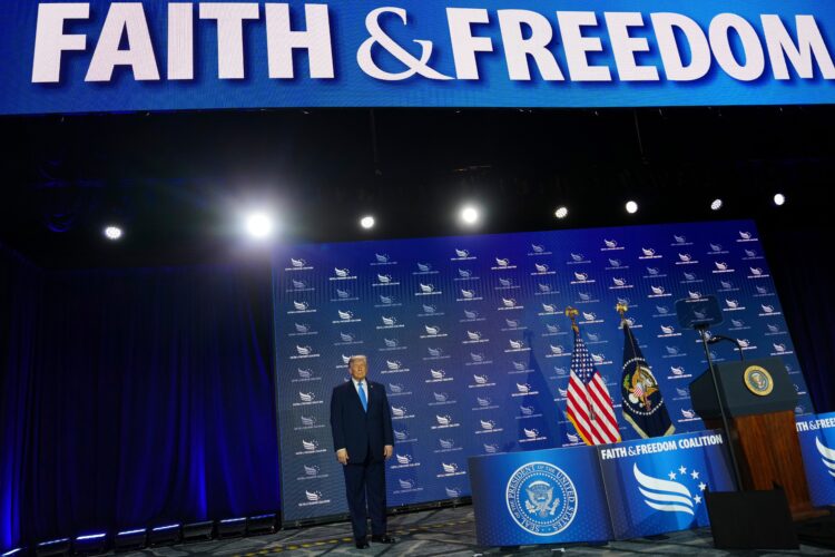 A Trump commission urges ‘bridges’ between church and state in sweeping draft report